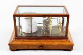 played in the British Army, 1856 Realised 1,700 Lot 122 127 Edwardian barograph by John