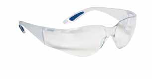 Boston Safety Eye Shield M5077-2.50 Clear safety glasses that may be worn over spectacles. Wraparound clear visitors spectacle. Polycarbonate lens. Ventilated side arms. Width 157mm.