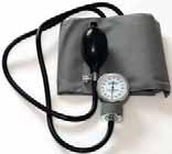 Diagnostics Clip-on Aneroid Sphygmomanometer T4660-14.99 Dial clips to cuff for easy reading. Screw valve air release.