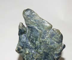 California is unusual in that it hosts occurrences of both nephrite and jadeite within the same geographical locations including both the Eel River area and Clear Creek in San Benito County.
