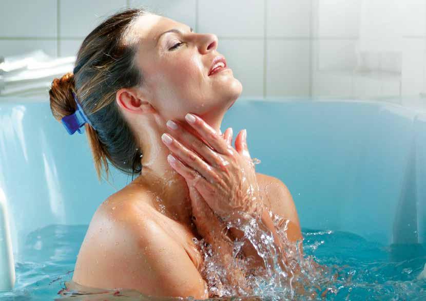 SOOTHING BATHS The Thalasso bath rituals by Phytomer promote fat metabolism and the removal of toxins, provide for remineralization, and have a firming and slimming effect.