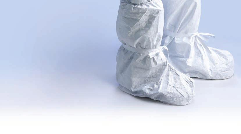 TYVEK ACCESSORIES Specially designed for use with Tyvek apparel, Tyvek accessories can help offer enhanced protection for body parts that are more exposed to hazardous substances, or protect