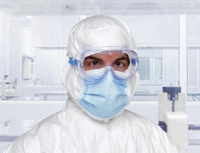 cleanroom environments, made from proven, strong and breathable Tyvek fabric, processed/packaged and certified