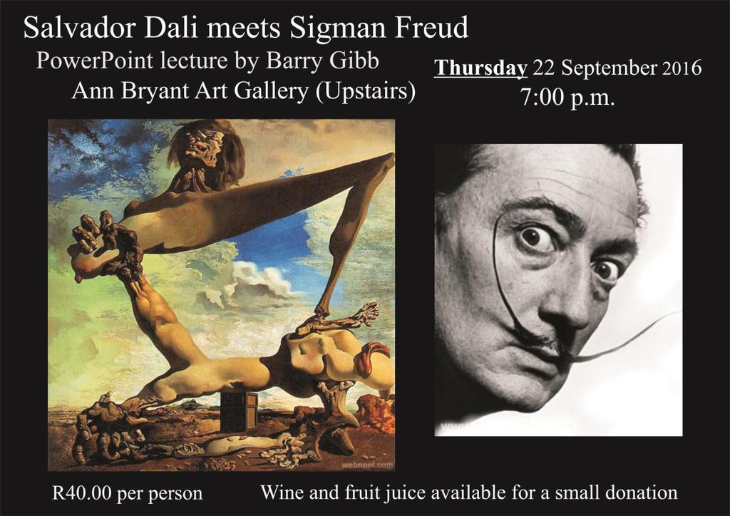 Salvador Dali meets Sigman Freud Salvador Dali could be the most enigmatic figure in art history, having made himself synonymous with the word surrealism.