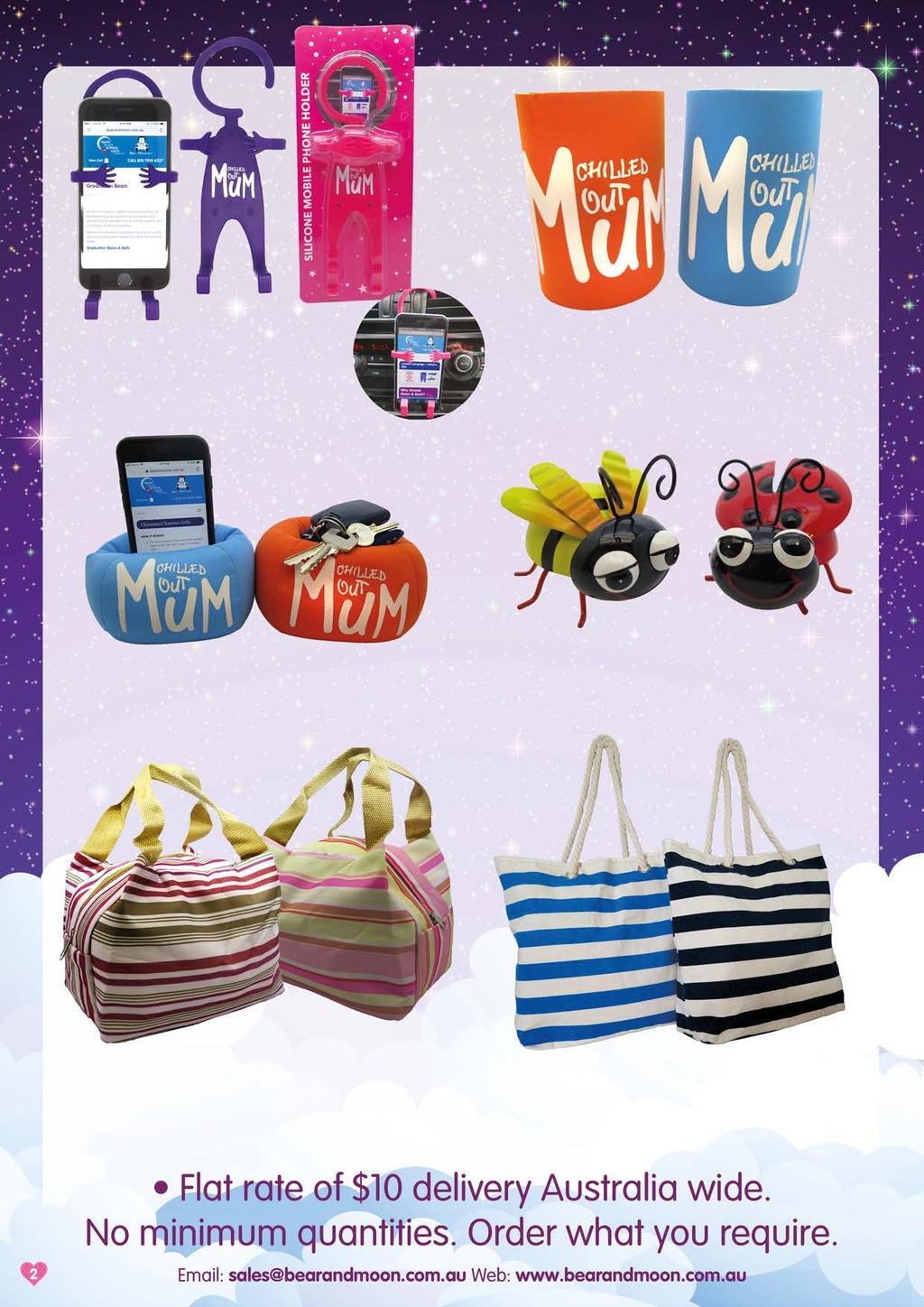 PHONE HOLDER MD1905 Two designs. Universal. (20cm x 8cm) Hard plastic packaging. $ 2.60 CAN COOLER MD1906 Two designs.