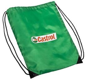 Castrol-N MOQ: 5,000 LANYARDS Green, grey and white 20mm satin lanyards with safety clip