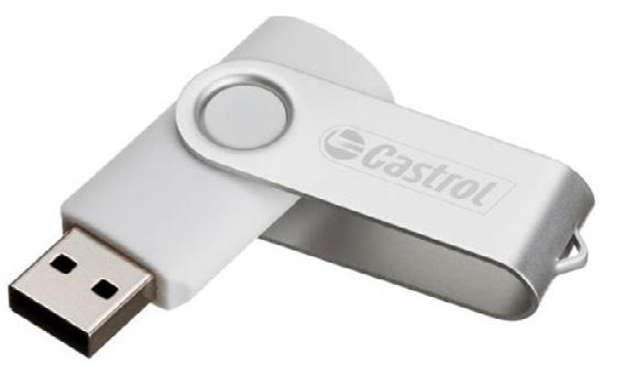 Castrol-X EARBUDS Castrol logo printed on