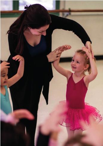 PRE SCHOOL BALLET Our youngest ballerinas are welcome to wear any colour and style of leotard they like.
