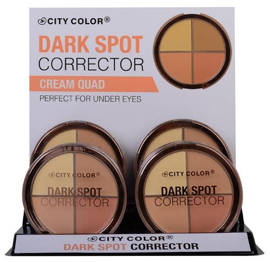 1 color ways per display 12 Pieces Per Display Dark Spot Corrector Stick (F-0062) The Dark Spot Corrector Stick will minimize the appearance of any blue/gray spots on the face.