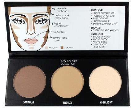 FACE Contour Palette 1 & 2 (F-0005, F-0005A) Achieve an ultra-defined and sculpted look with the Contour Palettes.