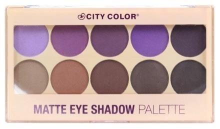 to achieve desired eye look 24 palettes per display Matte Eye shadow Palette (E-0050) City Color