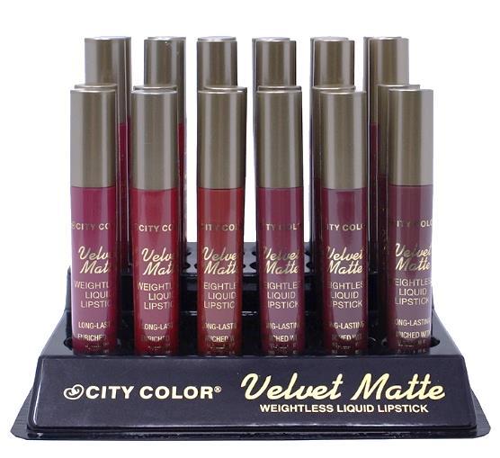 Lips Velvet Matte Liquid Lipstick (L-0059-1, L-0059-2, L-0059-3, L-0059-4, L-0059-5, L-0059-6) Get a velvet smooth lippy with the Velvet Matte Liquid Lipstick.