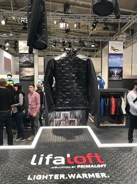Marmot unveiled revolutionary non down based insulated products,