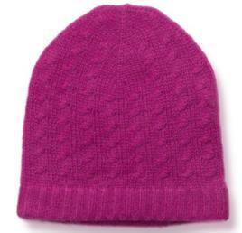 40167046 Cabled Hat - Deep