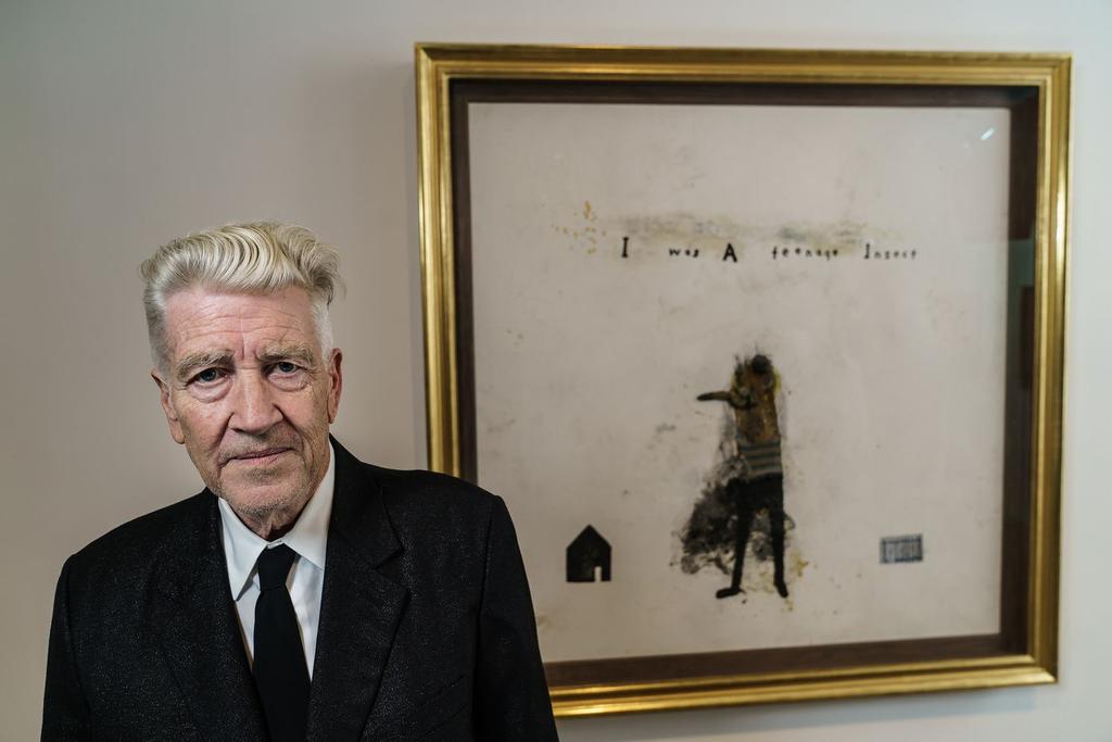 David Lynch, the director as painter, festival impresario and ant collaborator David Lynch at Los Angeles' Kayne Griffin Corcoran gallery, where an exhibition of his paintings, "I Was a Teenage