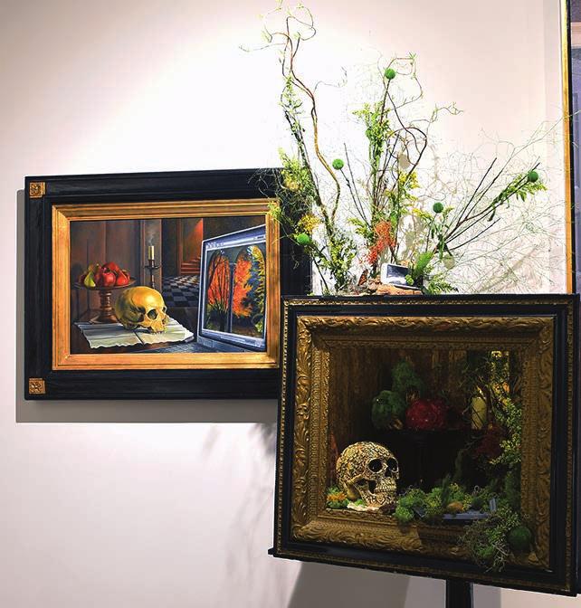 Virtual Vanitas by Mary Bourke Designed by Kristina Aust, Tess Milam, Lindsey Wheeler, and Byron Pittman Busch s Florist and