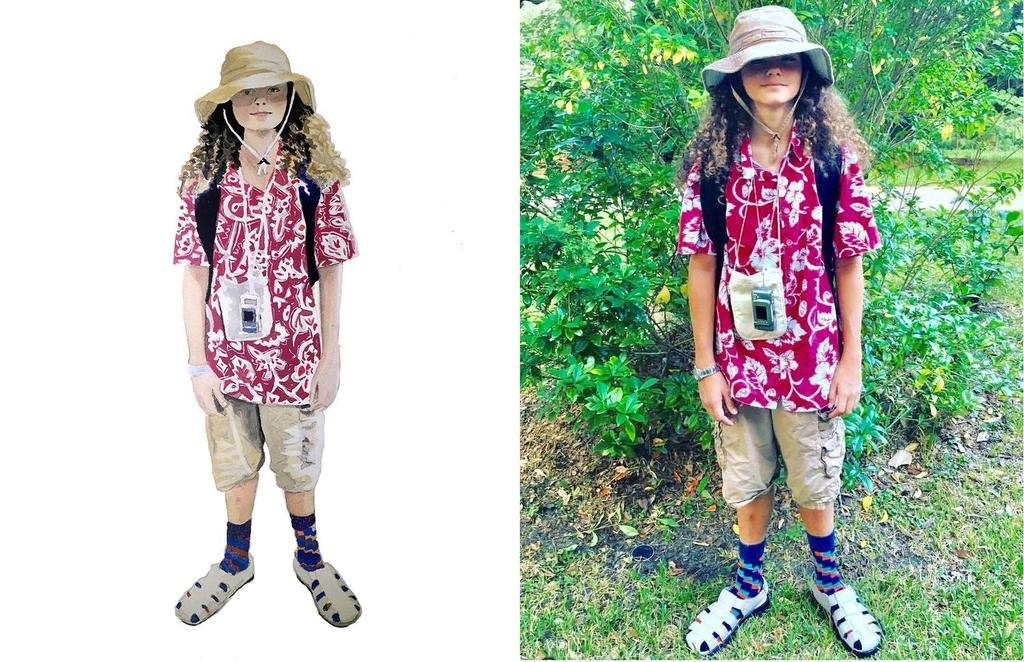 Tourist Monday (Oct.29) Dress up like a tacky tourist! Do you ever get your fashion advice from tourists in Waikiki? Wear at least three items to identify yourself as one.
