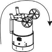 Mientras sostiene el Indicador de Temperatura en la posición deseada, use esta tuerca para ajustar el Indicador de Temperatura.
