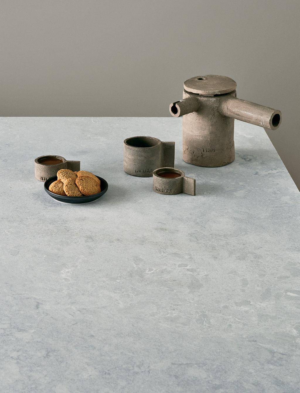 Caesarstone Delivers Uncompromising Peformance Caesarstone quartz surfaces are hard and nonporous, making them a breeze to clean, so you can always maintain the Caesarstone shine.