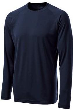 5-ounce, 95/5 poly/spandex jersey * Tag-free transfer label * Loose athletic fit * Raglan sleeves * Ladies has gently