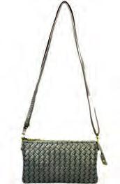 WOVEN CROSSBODY STYLE 7050-018 FEATURES: Classic and elegent design, great storage capacity.