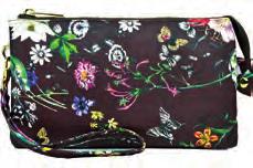 PRINT CROSSBODY STYLE 7013-017 FEATURES: This simple but classic looking wristlet features great storage capacity and usablity.