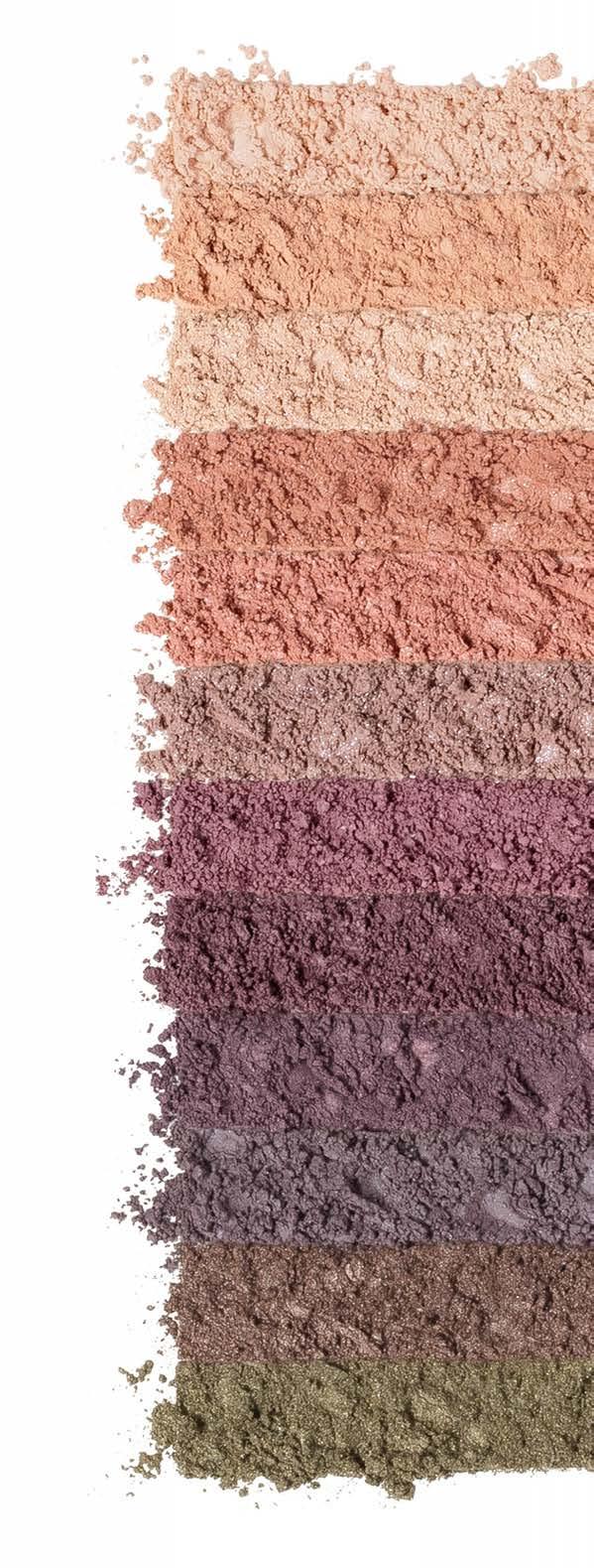 21022) Light mauve with shimmer Define your eyes with a range of matte and shimmering eyeshadow shades. Our concentrated, mineral-based shadows glide on smoothly for velvety, longlasting wear.