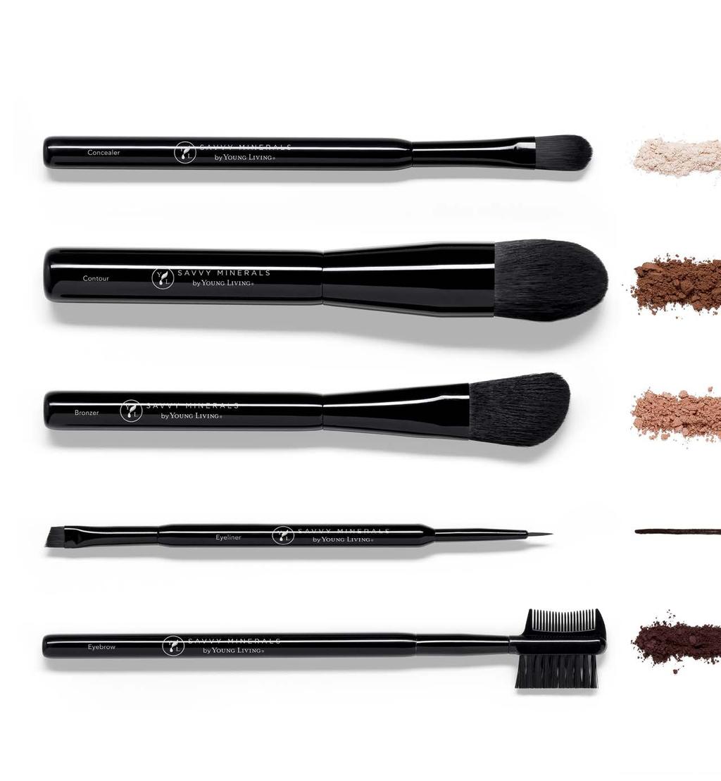 tools for the job These luxurious brushes are crafted from the highest quality veganfriendly materials and are soft on skin and easy to clean. Concealer Brush (Item No.