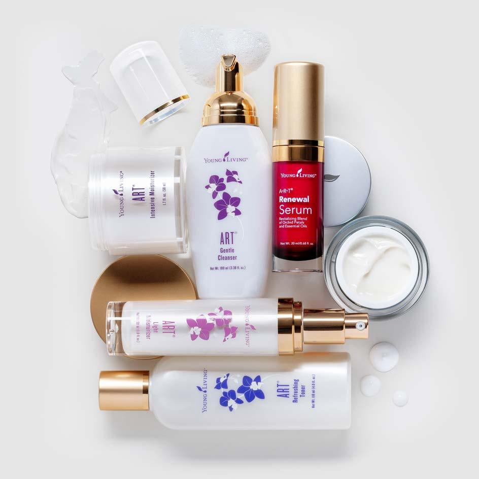 YOUR NIGHTTIME ROUTINE Undo the day with skin-loving, essential oil-infused cleansers, serums, and moisturizers that revitalize your complexion and help maintain your youthful glow at any age.