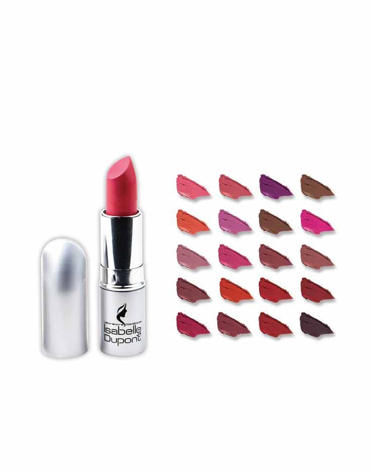 LIPS 023 031 656 698 176 211 712 724 296 312 748 811 412 496 896 911 500 611 932 777 ULTRA MATTE LIPSTICK A full-pigment, iconic lipstick formula with a completely