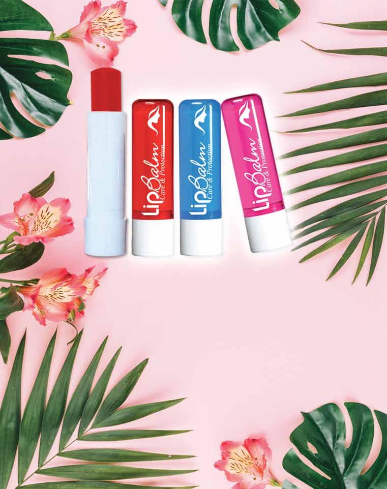 LIPBALM CARE & PROTECTION LIP BALM STRAWBERRY A deliciously sweet strawberry flavor which moisturizes and protects your lips from the drying effects of the environment.