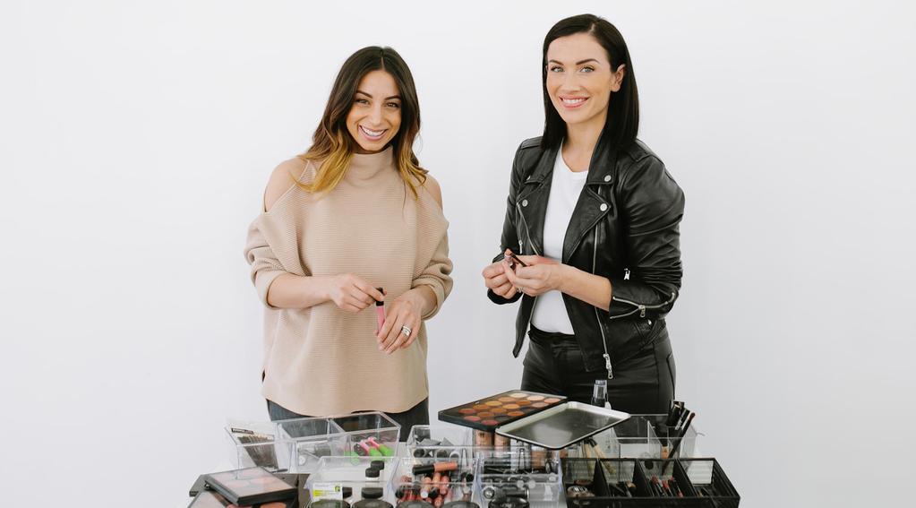 the INTRODUCTION Lori Fabrizio and Valeria Nova, founders of Two Chicks & Some Lipstick, are renowned makeup and hair artists, beauty experts, and spokeswomen who have a passion for unforgettable