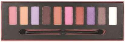10 easy to blend shades Pigmented formula Bright & neutral colors for all