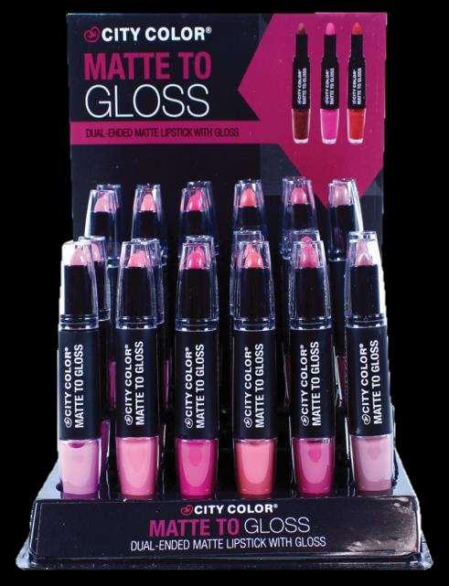 Lip Products Matte to Gloss (L-0010) At last, rich color and high gloss in one!