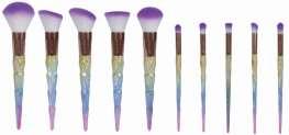 TOOLS Vibrant Rainbow Brush Collection (T-0012) The City Color Vibrant Rainbow Brush Collection is your go-to brush set! The set includes 10 brushes.