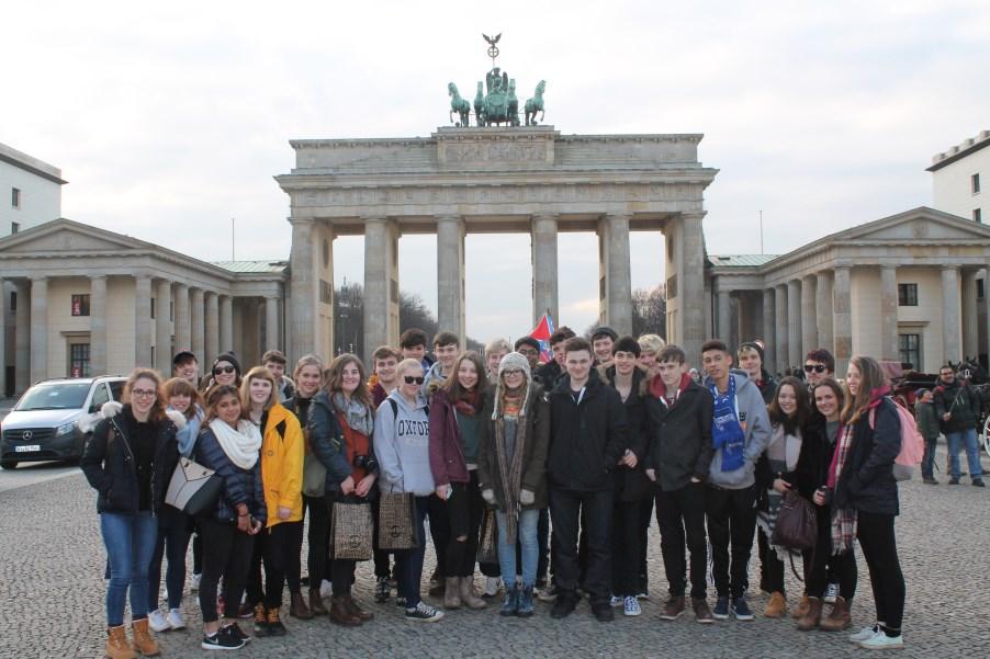 YEAR 11 STUDENTS VISIT BERLIN CONTINUED FROM PAGE 4 Watching the Bundesliga match (Hertha Berlin v Wolfsburg even those
