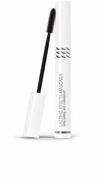 NATURALASHES MASCARA This exclusive formula, containing superior waxes and conditioning polymers, is long-lasting and waterproof.
