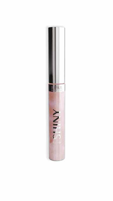SHINY GLOSS Ripar Shiny Gloss can be used alone or over lipstick for intense shine and the appearance of enhanced volume.