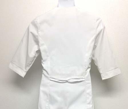 Style: NS615 White Nurse Uniforms 3/4 Sleeve Length