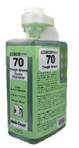 Tough Green 8 oz/gal 1/2 oz/gal For daily disinfecting For use on