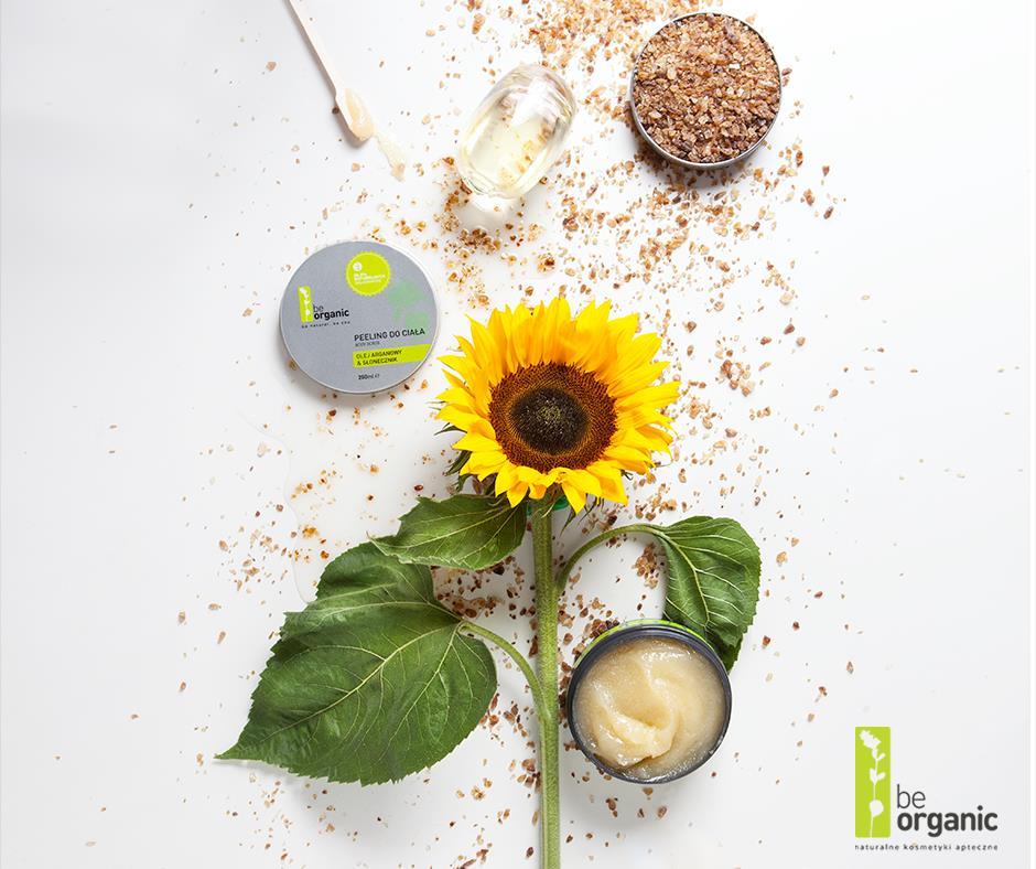 Body care Body peeling Argan oil & sunflower 98,5% of natural ingredients For all skin types.