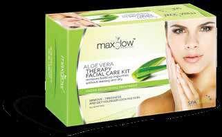 ALOEVERA THERAPY FACIAL CARE KIT Aloe vera is one of the ancient plants used in Medicines all over the world.