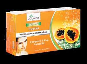 Vol: 30 gm PAPAYA FACIAL KIT This fruit contains the enzyme papain, which has wonderful exfoliating
