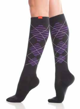 Spandex Striped Argyle: Black & Purple STYLE# V001-0011W