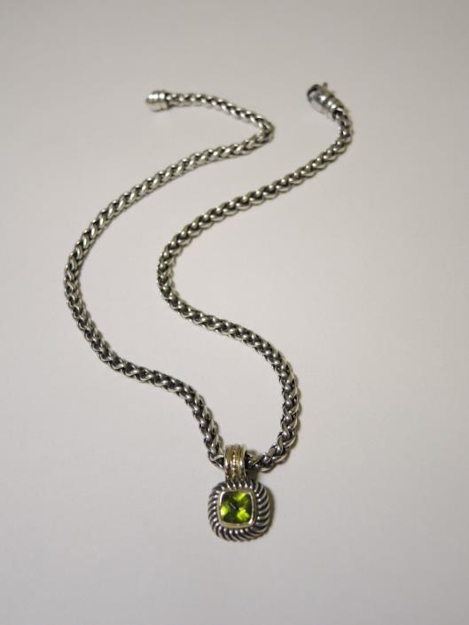 DAVID YURMAN Peridot Necklace Sold in one day for $399.