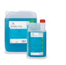 SURFACE CONCENTRATES FOR SURFACE DISINFECTION OPTISAL PLUS Liquid concentrate for surface disinfection and cleaning Optimal for daily routine Comprehensive range of efficacy Excellent material