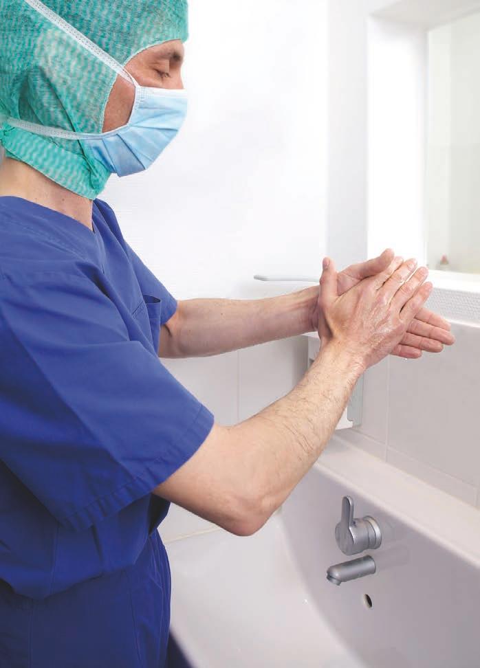 HAND HAND DISINFECTION REMNANT EFFECTS IN HYGIENIC HAND DISINFECTION Numerous hand disinfection formulations on the market claim to have a remnant effect, but is this what we need?