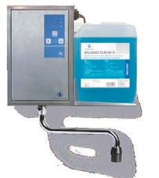 APPLICATION AIDS WALL DISPENSERS AND DOSAGE AIDS DESCOMAT KOMPAKT Dosing system DESCOMAT KOMPAKT is a dosing device for the preparation of solutions from concentrates.