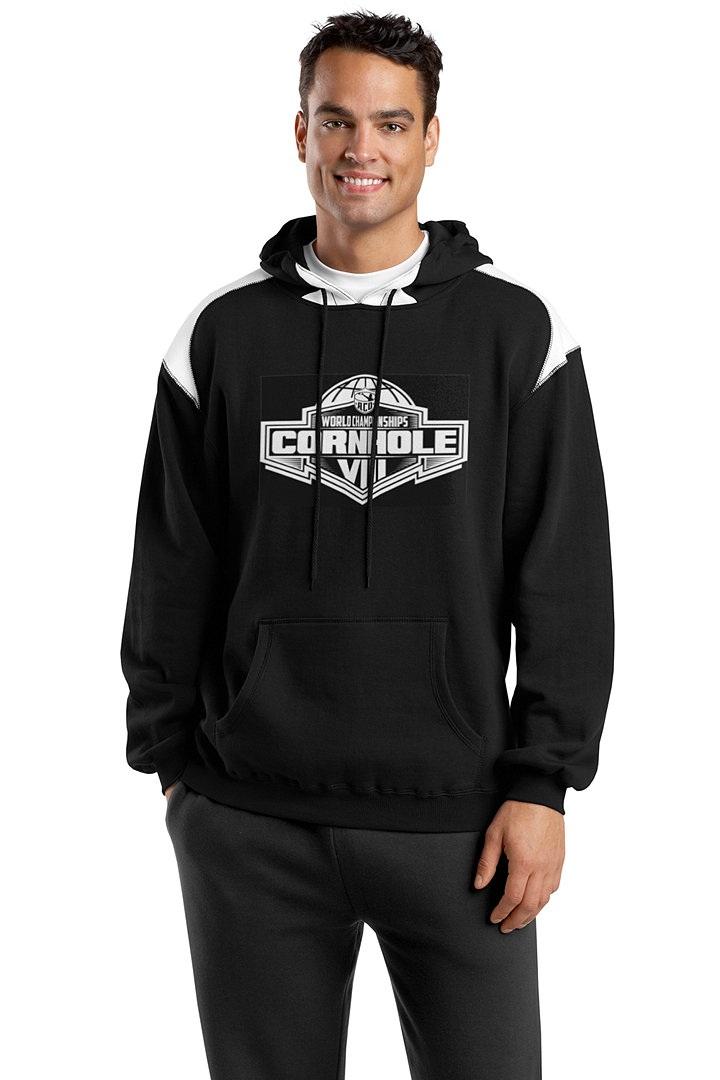 Sport-Tek - Pullover Hooded Sweatshirt with Contrast Color. F264 This winning sweatshirt is loaded with details to make it a true team favorite.