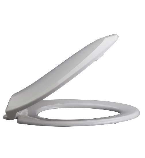28 GPF; 12" Rough- In Mirabelle MIRTSEZ200WH Elongated Front Slow Close Easy Clean Toilet Seat;